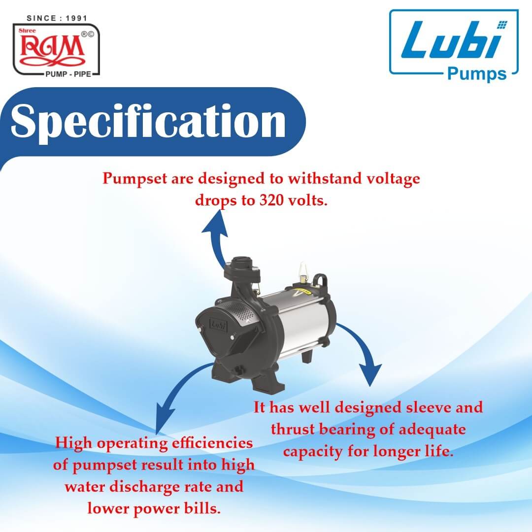 LUBI Mini Openwell Pump (LHL)